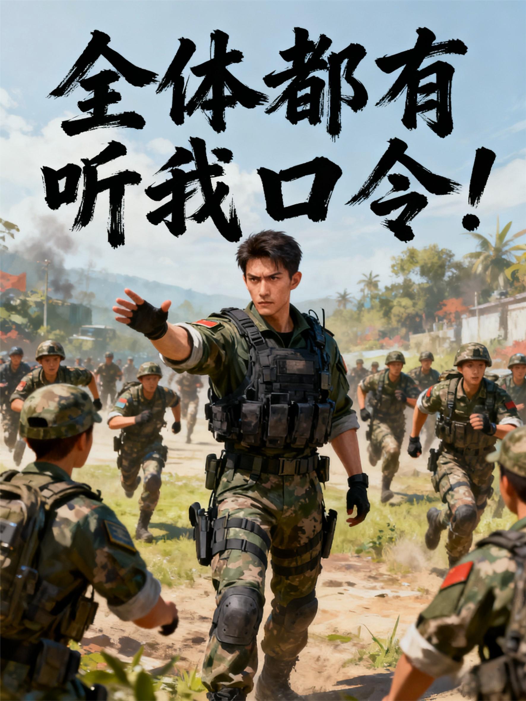 全体都有,听我口令!